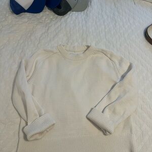 Abercrombie & Fitch Cream Knit Sweater